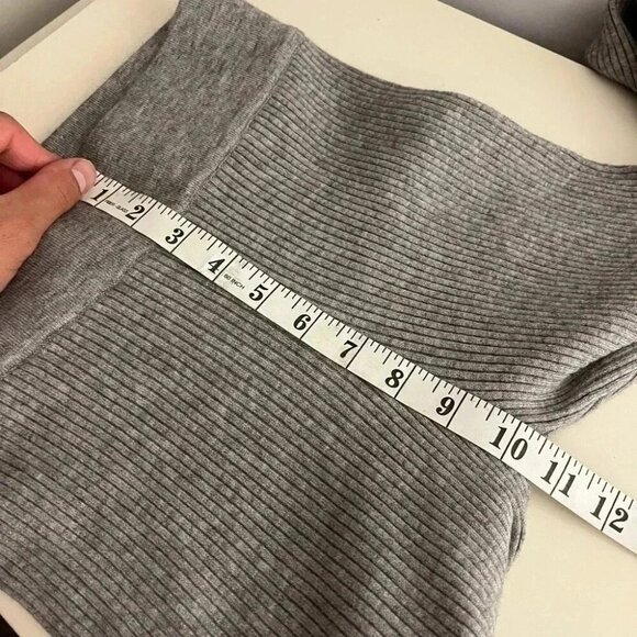 🌟OKAKIE  ribbed cropped leggings L - Picture 8 of 11